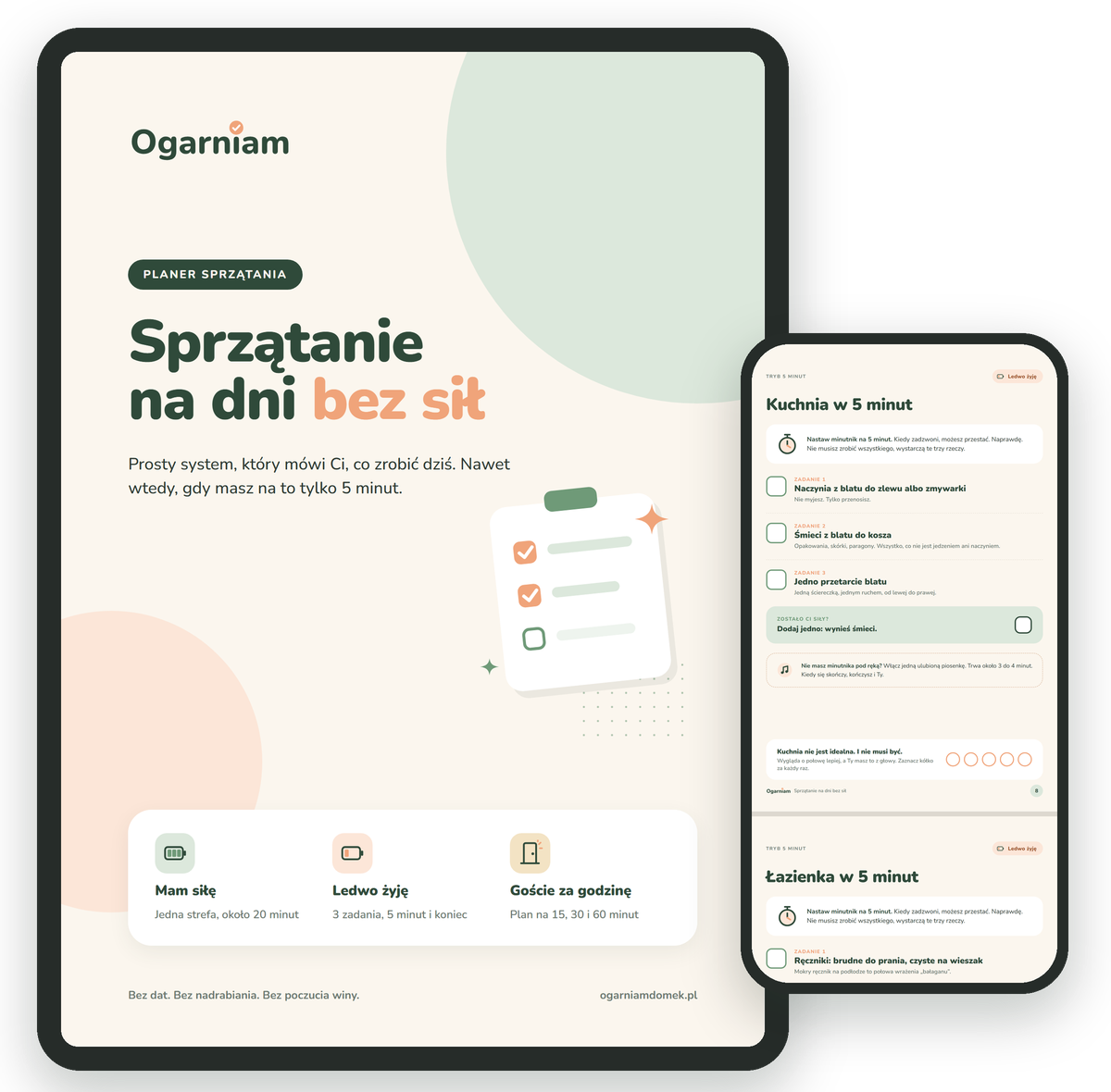 Planer na tablecie i telefonie